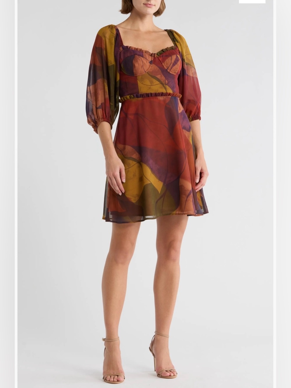 Hutch Adela Three-Quarter Sleeve Dress NWOT Size 10